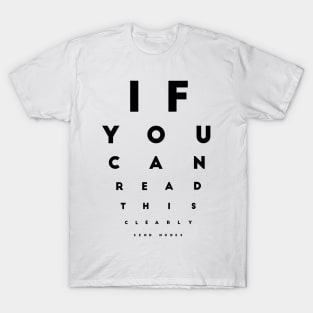 Send Nudes If You Can Read This Clearly Send Nudes T-Shirt